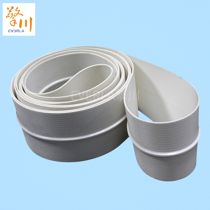 白色加導條橡膠<a href='http://m.hookf.cn/shusongdai/' target='_blank'><u>輸送帶</u></a>主圖