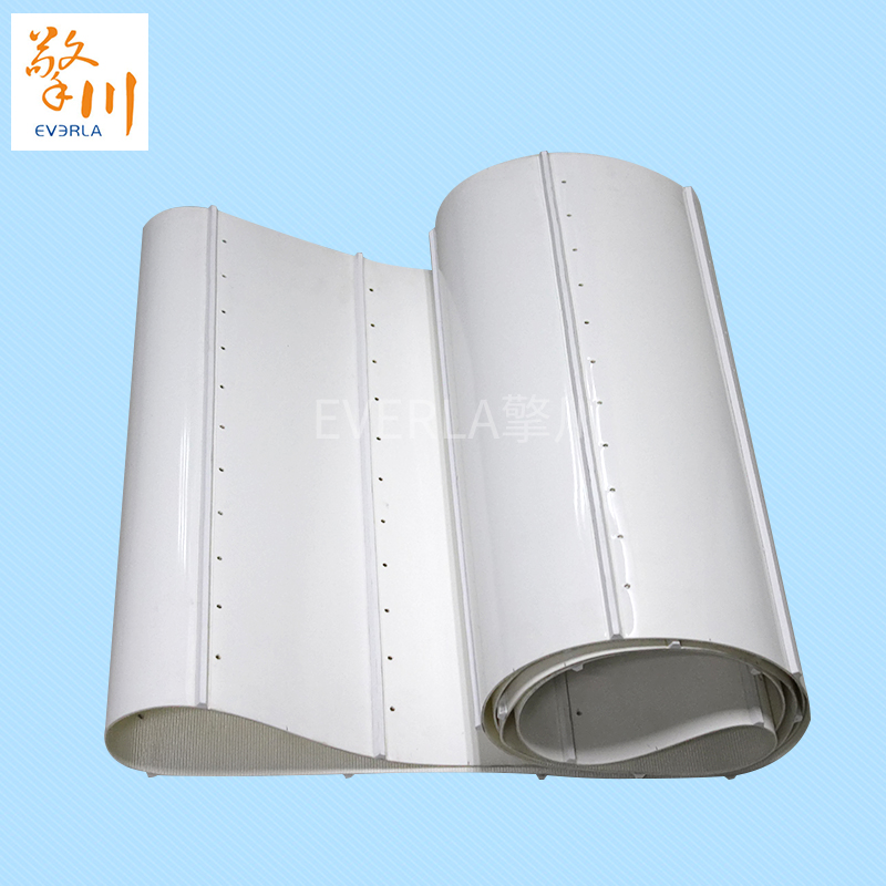 pvc<a href='http://m.hookf.cn/shusongdai/' target='_blank'><u>輸送帶</u></a>加導(dǎo)條打孔食品<a href='http://m.hookf.cn/shusongdai/' target='_blank'><u>輸送帶</u></a>主圖